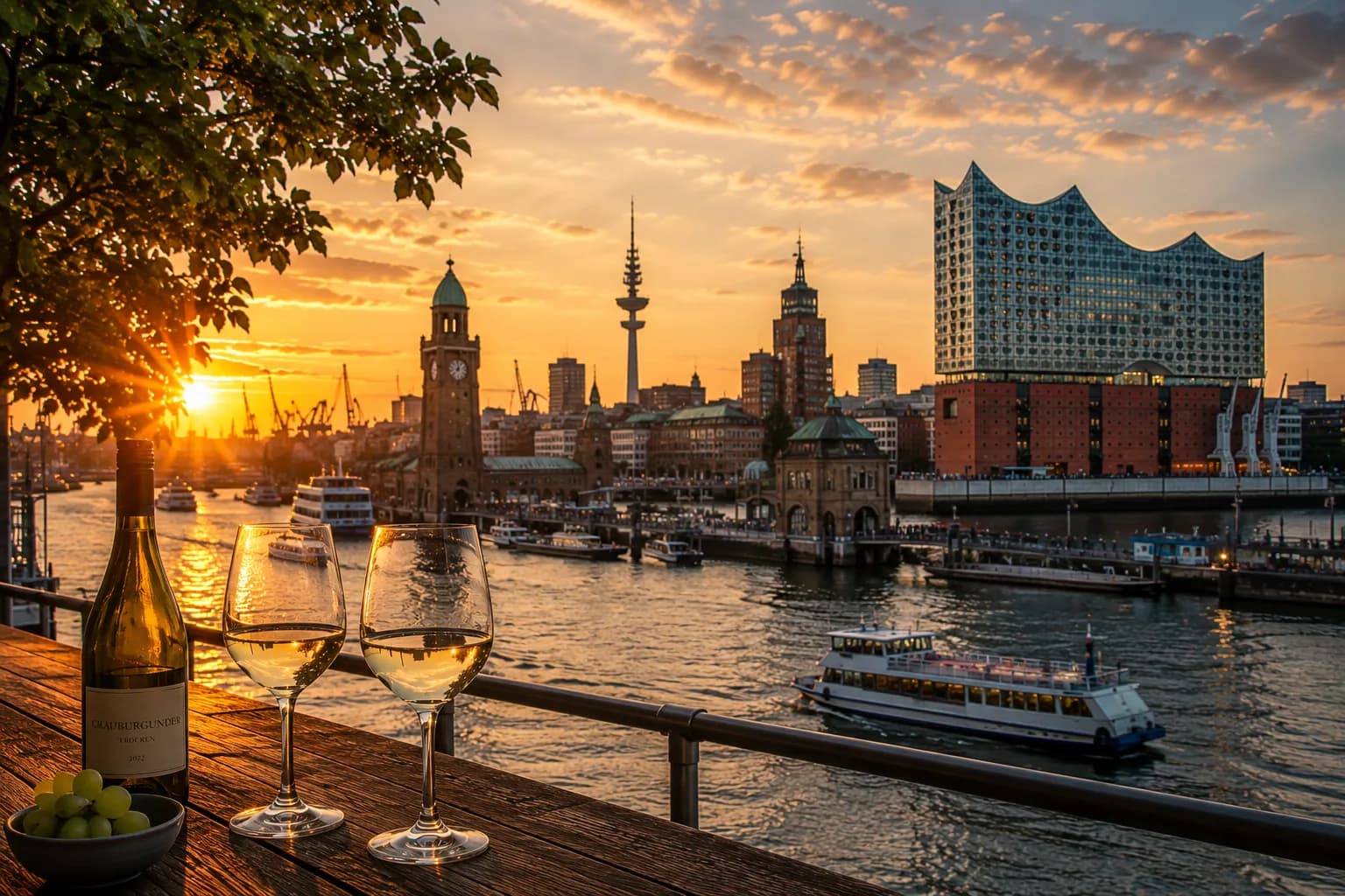 Weinevents in Hamburg